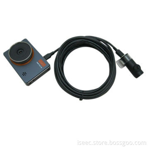 Two-channel full HD car black box (1080P+1080P) with rear-view camera via 6 meter cables